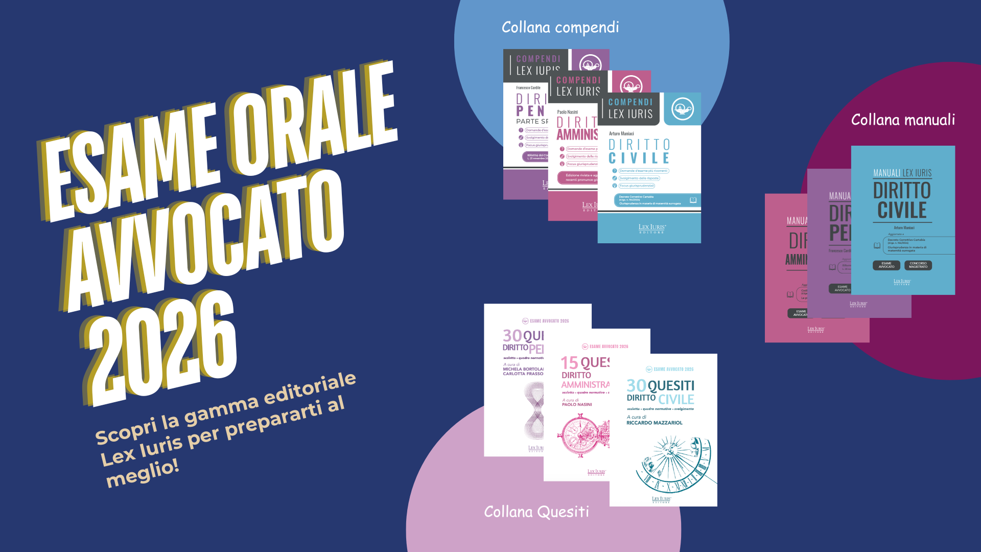 Banner esame orale avvocato 2025