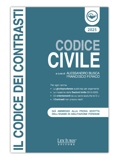 Codice Civile dei contrasti - Ed. 2025
