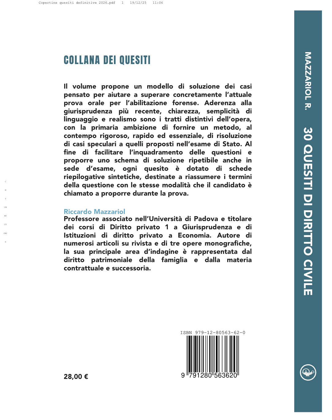 Orale rafforzato - 30 quesiti di Diritto Civile - Ed. 2026 - immagine 2
