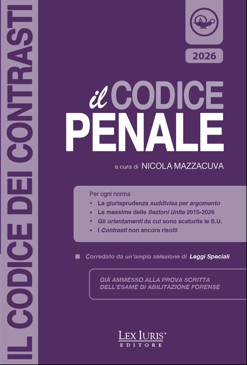 Codice Penale dei contrasti - Ed. 2026